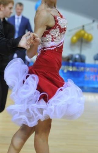 Платье для спортивных бальных танцев (Латина)