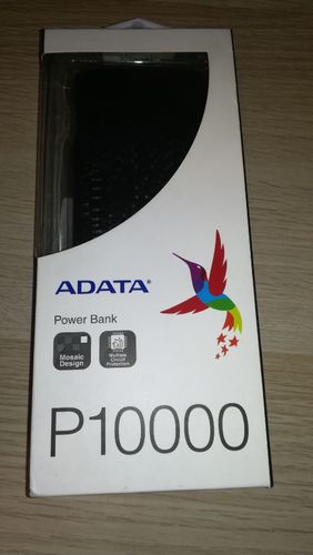 Портативный аккумулятор ADATA 10000 mAh powerbank