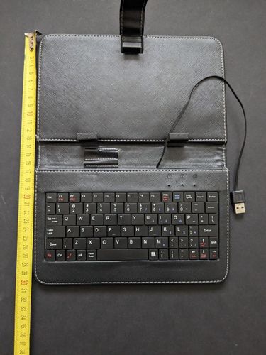 Клавиатура USB для планшета в чехле