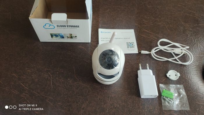 Камера видеонаблюдения Wi-Fi IP видео-няня