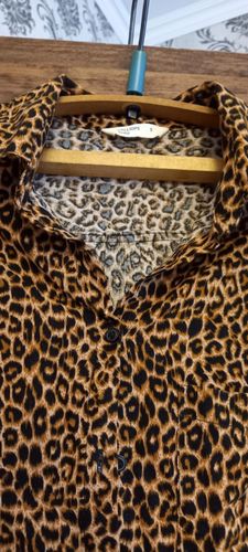 Рубашка.леопард.