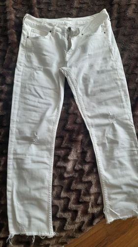 Белые джинсы 44-46размер,смотрите лоты