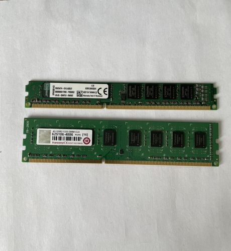 Память DDR3, 2 планки по 4Gb