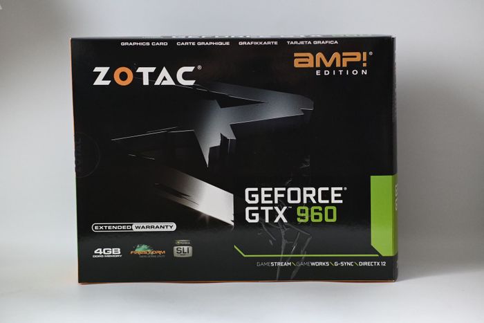 GeForce GTX 960 ZOTAC AMP Edition 4GB