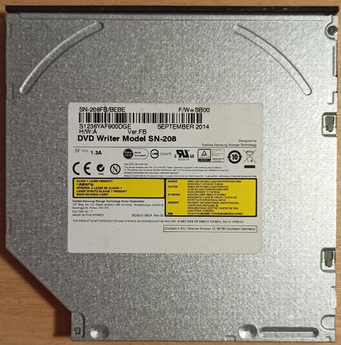 DVD привод для ноутбука Samsung SN-208FB/BEBE