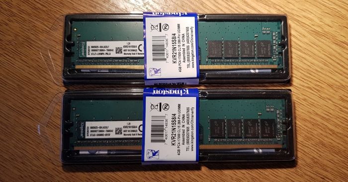 Оперативная память DDR4 4GB 8GB 2666Мгц Kingston