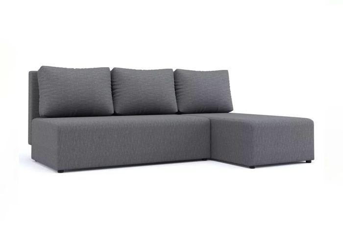 Угловой диван Комо (02) Рогожка Серый ML151027 Velvet 9 - Столлайн