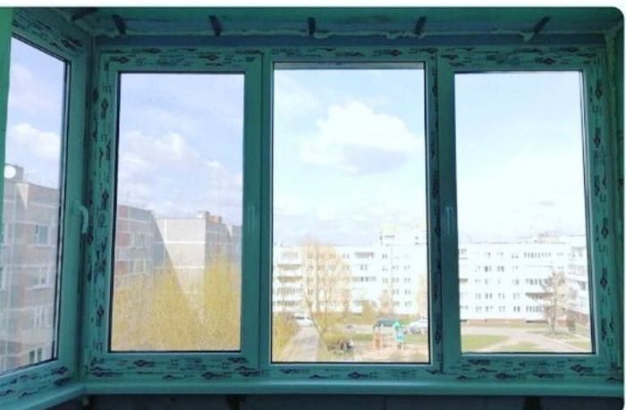 Окно - балконная рама под заказ профиль REHAU ш.2500*в.1500 в Волковыске
