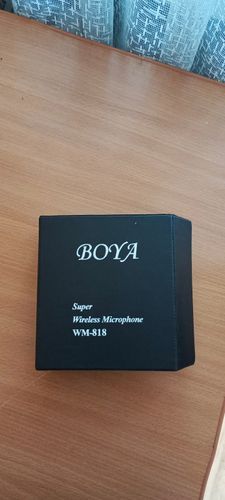 Петличный микрофон BOYA  WM- 818.