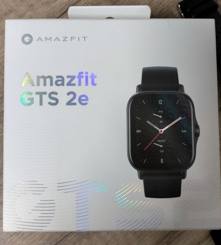 Умные часы Amazfit GTS 2e (черный обсидиан)