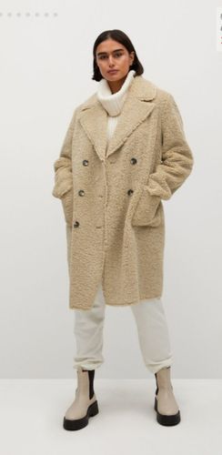 Шуба пальто меховое mango как Zara h&m