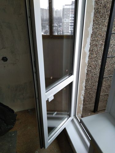 Балконные пластиковые двери