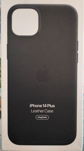 Чехол Apple iPhone 14 Plus Leather Midnight