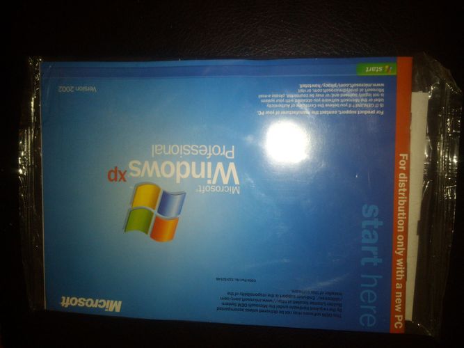 Microsoft Windows XP Professional SP3 (лицензия)