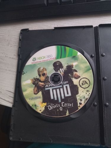 диск с игрой Army  of Two для приставки Xbox 360