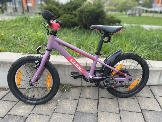 Велосипед детский CUBE
