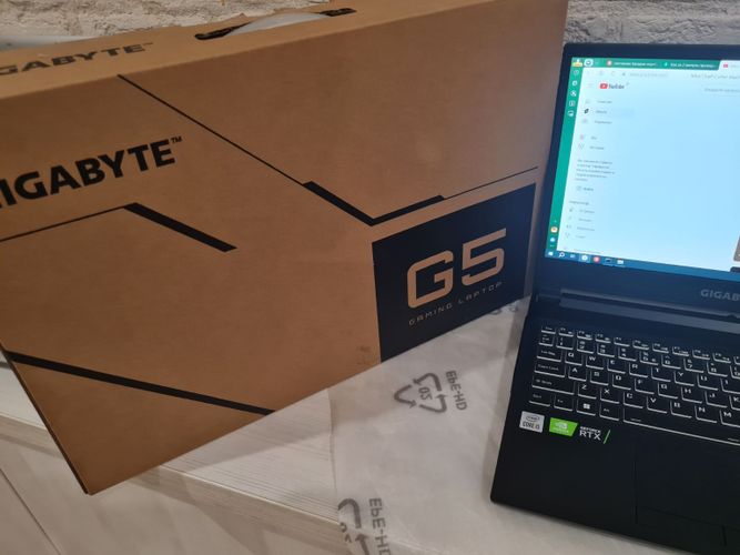 Gigabyte G5 игровой rtx 3060 105 Вт i5-10500H