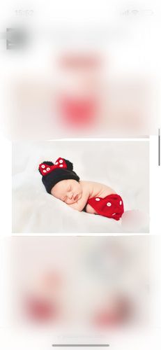 Комплект для фотосессии новорождённых 