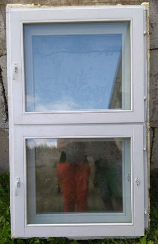 окно стеклопакет из новостройки четыре стекла