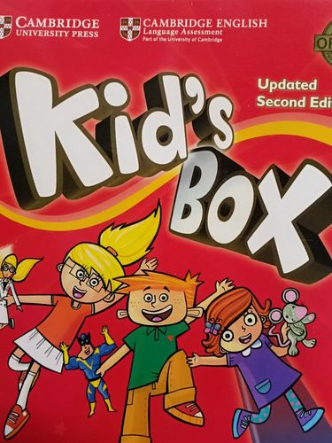  учебников Kids Box 1,2,3,4 + cards