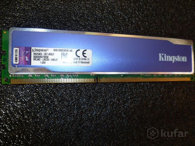 Оперативная память ПК DDR3 4Gb KINGSTON