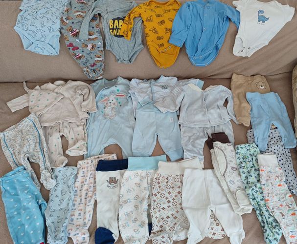 Лот одежды для новорожденных