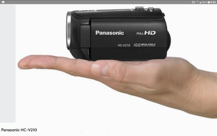 Качественная видеокамера FullHD Panasonic HC-V210