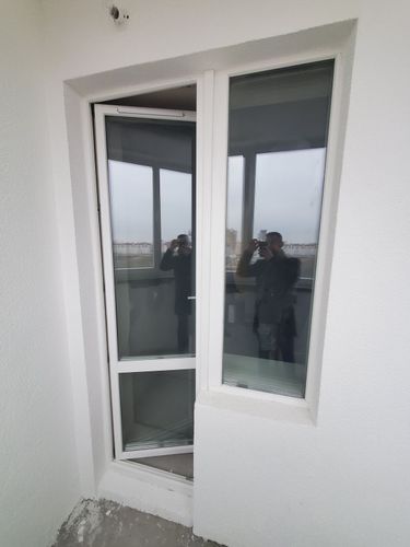 Балконная рама блок дверь окно