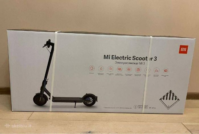 Новый самокат Xiaomi Mi Electric Scooter 3 BHR4854