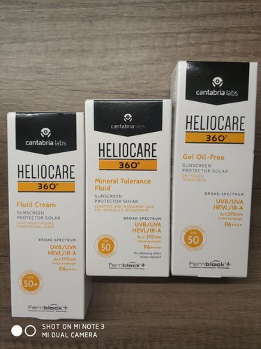 Солнцезащитный крем heliocare