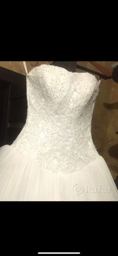 Свадебное белое платье 