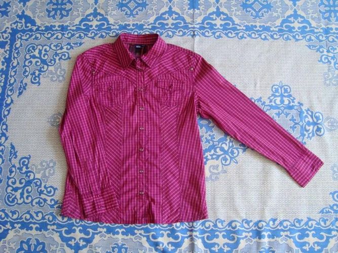 Блузка фиолетовая для девочки 12-16 лет 152-158 см