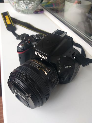 Зеркальная камера Nikon d5100 с объективом 500 мм