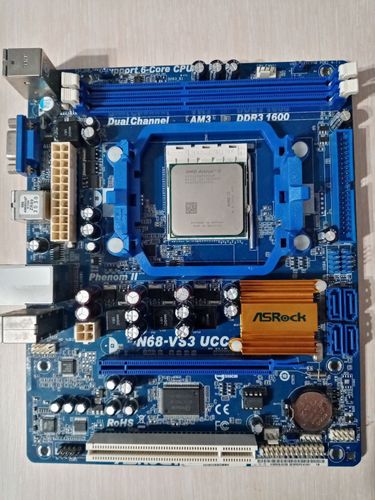N68-VGS3 USS + AMD Athlon ii x3 455