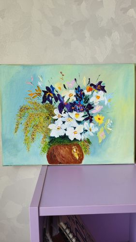 Картина ''Весенний букет ''