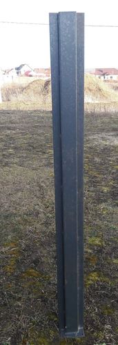 Столб заборный 1,8 м металлический