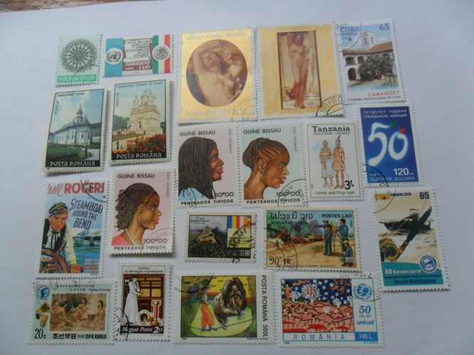Почтовые марки разных стран (3)