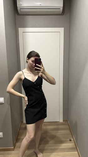 Черное классическое платье Zara новое 