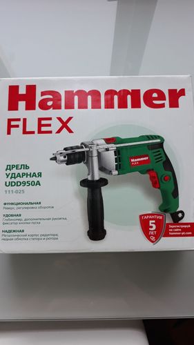 Дрель ударная Hammer Flex 950Вт