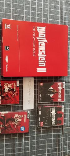 Лицензионные диски PC Wolfenstein collector's edit