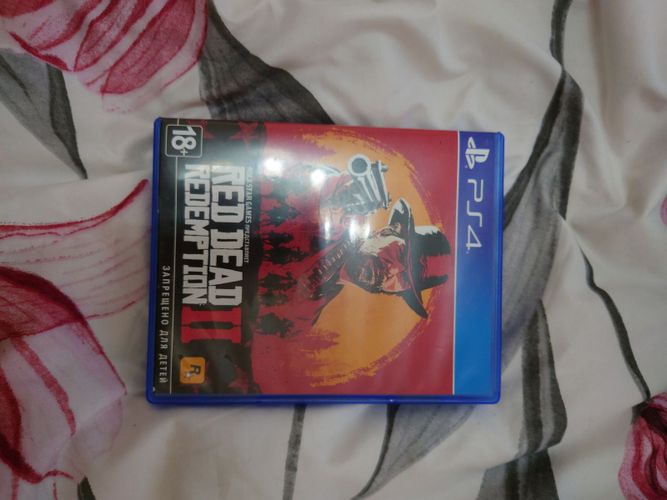 Диск Red dead redemption 2 Ps4, Ps5 