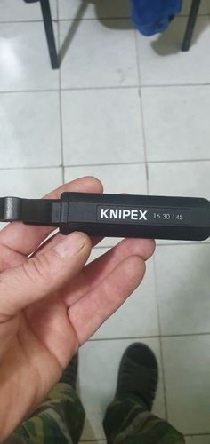 Нож для чистки кабеля knipex