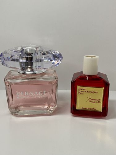 Baccarat Rouge 540 Extrait, Versace Bright Crystal