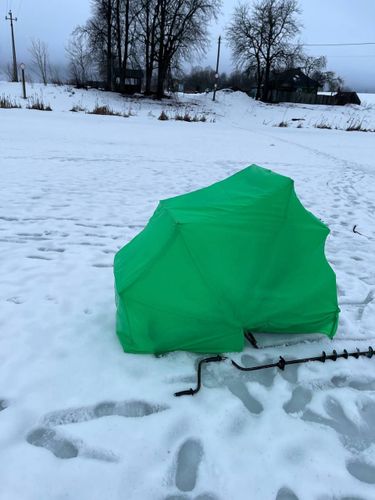 Сани-палатка для зимней рыбалки