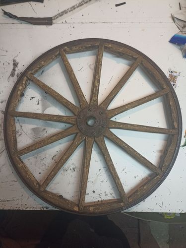 Старинное колесо