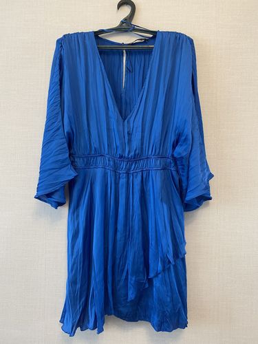 Голубое платье ZARA