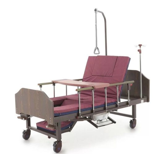 Медицинская кровать механическая для лежачих больн