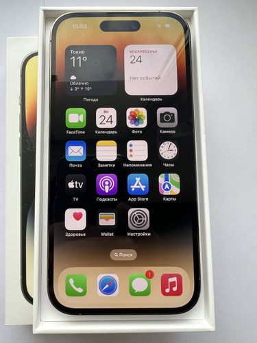 Apple iPhone 14 Pro 256 Gb Gold как Новый Гарантия