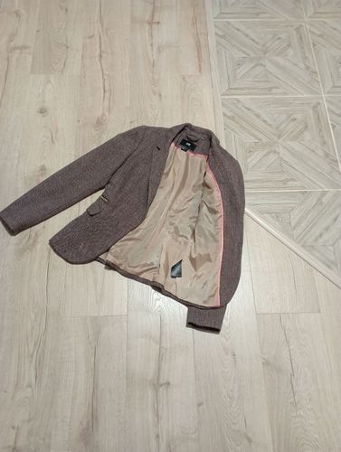 Жакет пиджак, стильный, размер 42 XS S