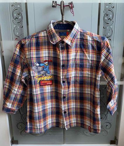 Фланелевая рубашка Disney на мальчика ( рост 110 )